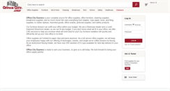 Desktop Screenshot of officecityexpress.com